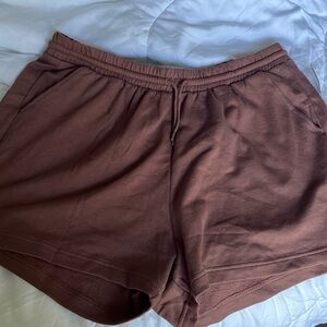 Extra High-Waisted Terry Shorts - 3-inch inseam